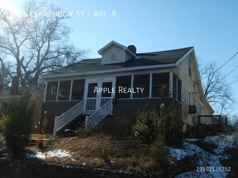 1015 Clarendon St in Durham, NC - Building Photo
