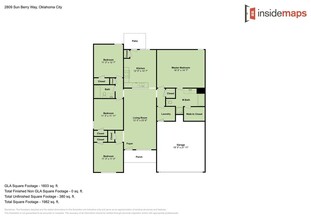 2809 Sun Berry Way in Yukon, OK - Foto de edificio - Building Photo