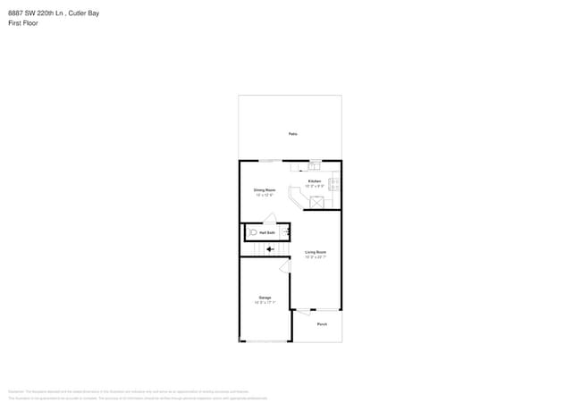 8887 SW 220th Ln in Cutler Bay, FL - Foto de edificio - Building Photo