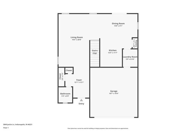 5849 Jackie Ln in Indianapolis, IN - Building Photo - Building Photo