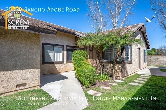 property at 25730 Rancho Adobe Rd