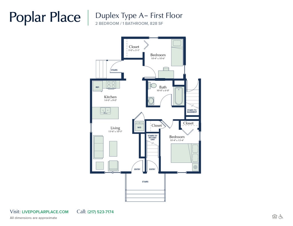 Poplar Place Apartments Springfield, IL Apartments For Rent