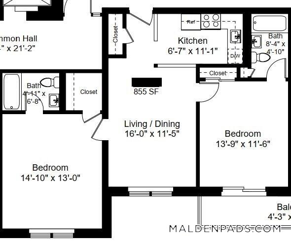 134 Summer St in Malden, MA - Foto de edificio - Building Photo