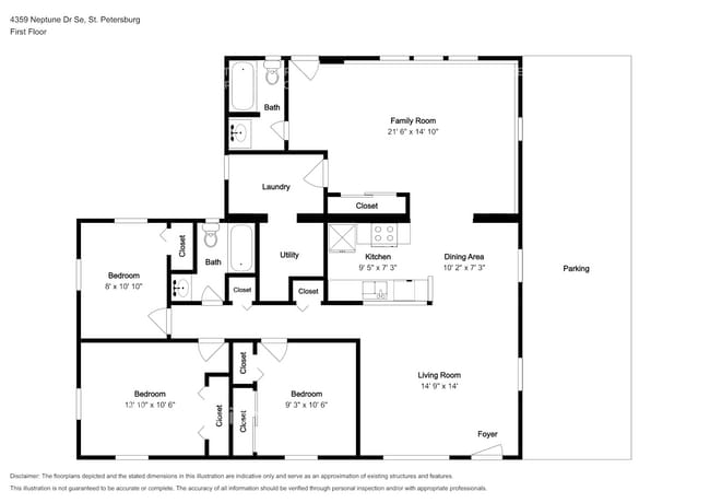 4359 Neptune Dr SE in St. Petersburg, FL - Building Photo - Building Photo