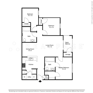 Peaks of Pine Bluff Apartments in Pine Bluff, AR - Building Photo - Floor Plan