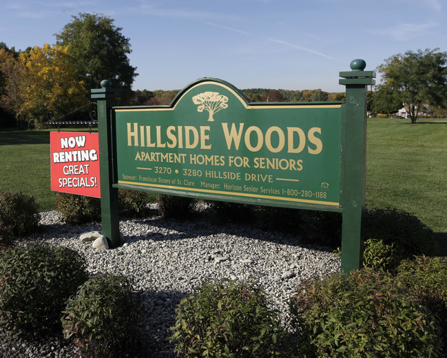 Hillside Woods Senior Apartments I & II in Delafield, WI - Foto de edificio - Building Photo