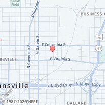 745 E Delaware St in Evansville, IN - Building Photo