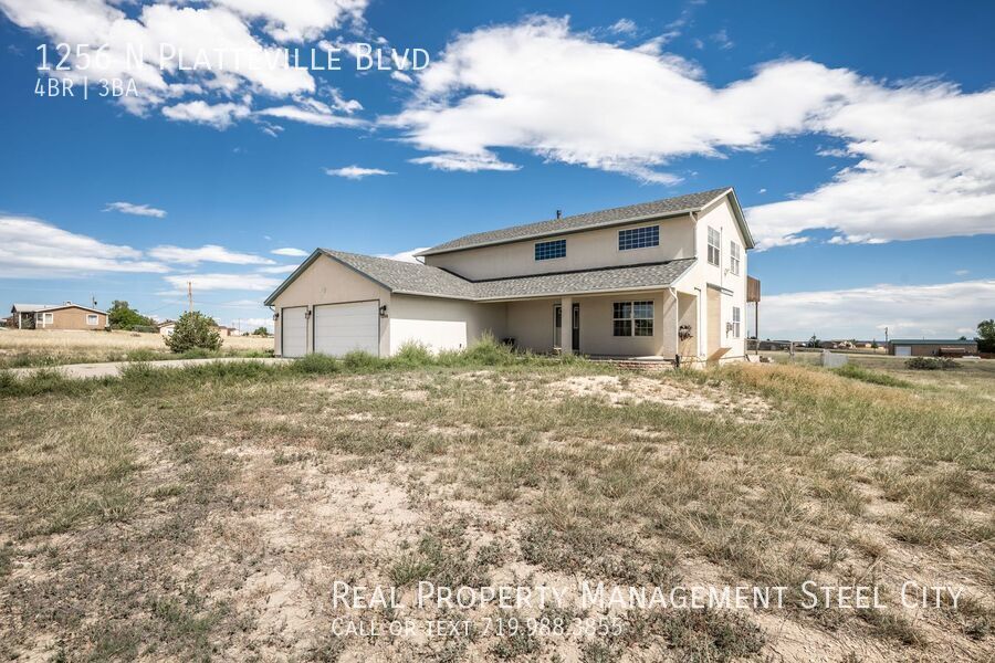 1256 N Platteville Blvd in Pueblo West, CO - Building Photo