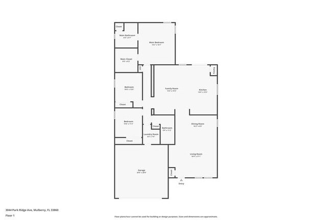 3044 Park Ridge Ave in Mulberry, FL - Building Photo - Building Photo