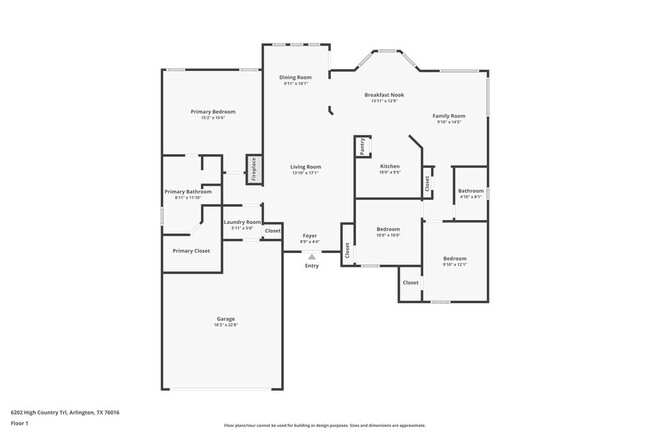 6202 High Country Trail in Arlington, TX - Building Photo - Building Photo