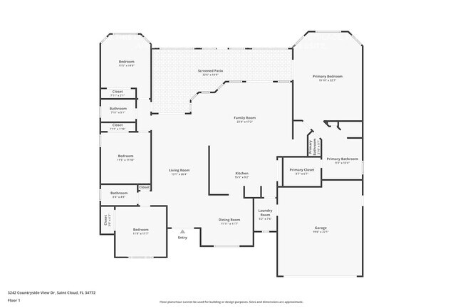 3242 Countryside View Dr in St. Cloud, FL - Foto de edificio - Building Photo