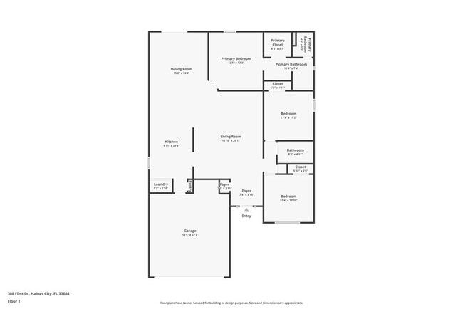 308 Flint St in Haines City, FL - Building Photo - Building Photo