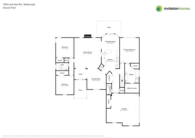 1590 Lake Dow Rd in Mcdonough, GA - Foto de edificio - Building Photo