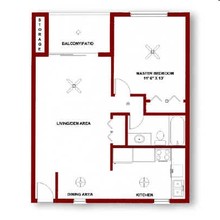 Hillmark Apartments in El Paso, TX - Building Photo - Floor Plan