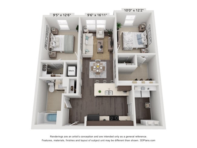 Reserve at Mott (55+ Community in Lufkin, TX - Building Photo - Floor Plan