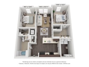 Reserve at Mott (55+ Community in Lufkin, TX - Foto de edificio - Floor Plan