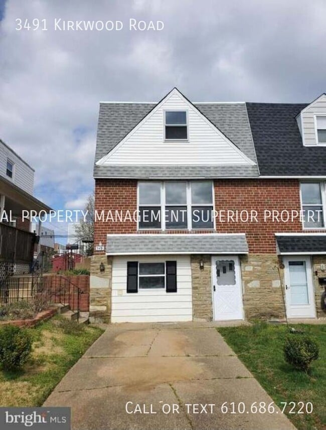 3491 Kirkwood Rd in Philadelphia, PA - Building Photo - Building Photo