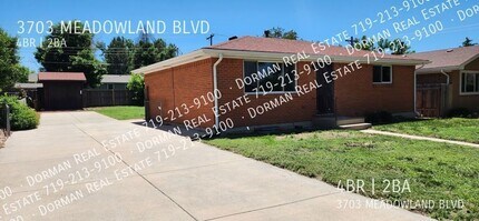 3703 Meadowland Blvd in Colorado Springs, CO - Building Photo - Building Photo