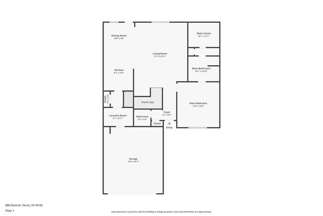 809 Clark Dr in Ferris, TX - Building Photo - Building Photo