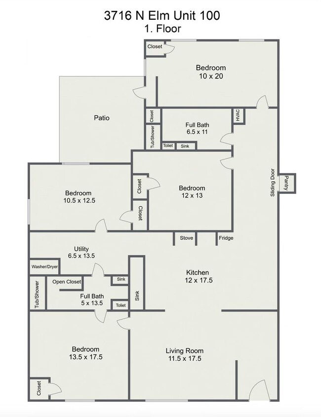 3716 N Elm St in Denton, TX - Foto de edificio - Building Photo