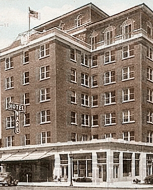 Ware Hotel in Waycross, GA - Foto de edificio