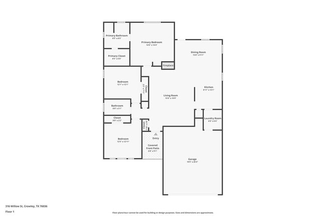 316 Willow St in Crowley, TX - Building Photo - Building Photo