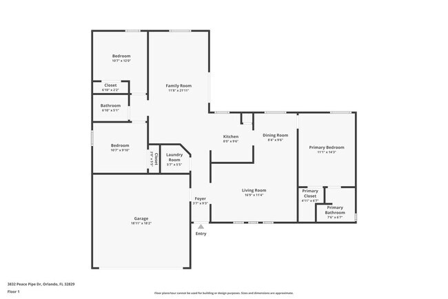 3832 Peace Pipe Dr in Orlando, FL - Building Photo - Building Photo