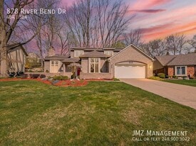 878 River Bend Dr in Rochester Hills, MI - Building Photo