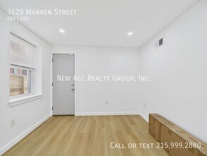3629 Warren St in Philadelphia, PA - Foto de edificio - Building Photo