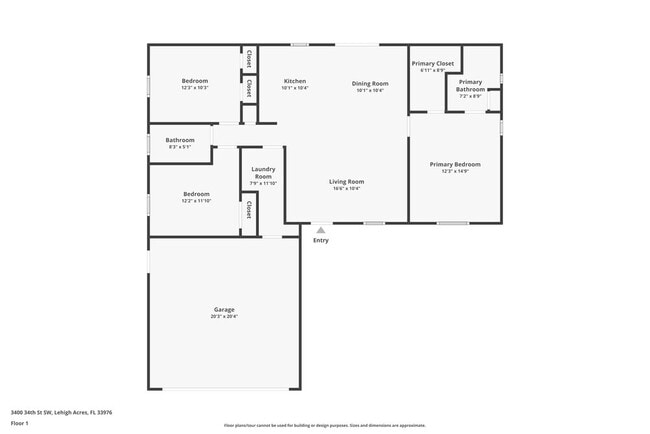 3400 34th St SW in Lehigh Acres, FL - Building Photo - Building Photo