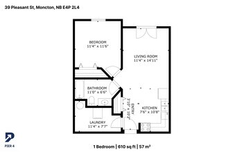 39 Pleasant Street in Moncton, NB - Building Photo - Floor Plan