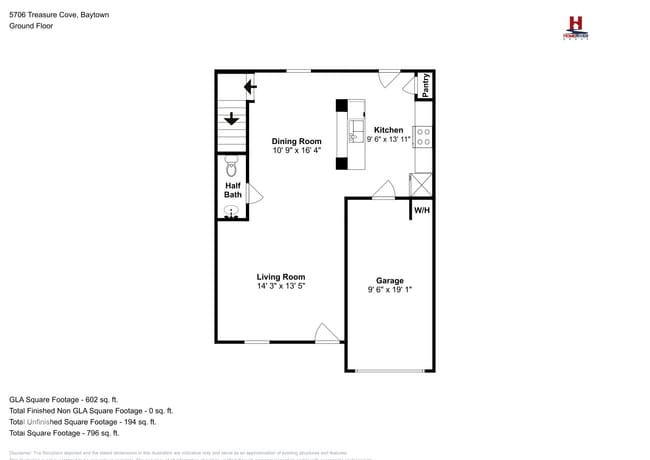 5706 Treasure Cove Rd in Baytown, TX - Foto de edificio - Building Photo