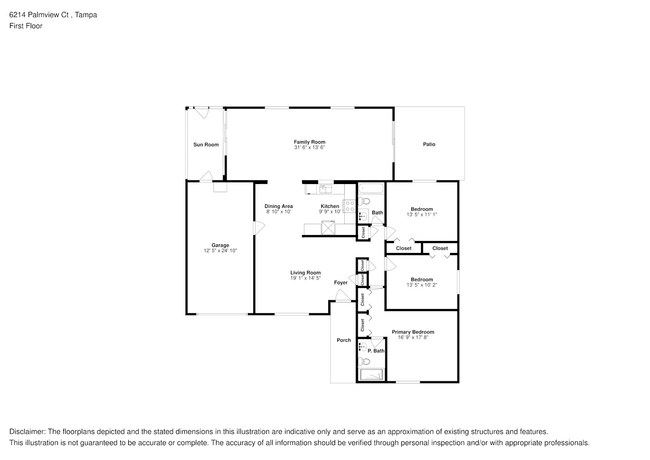6214 Palmview Ct in Tampa, FL - Foto de edificio - Building Photo