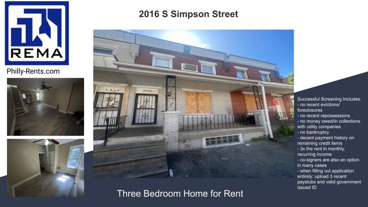 2016 S Simpson St in Philadelphia, PA - Building Photo