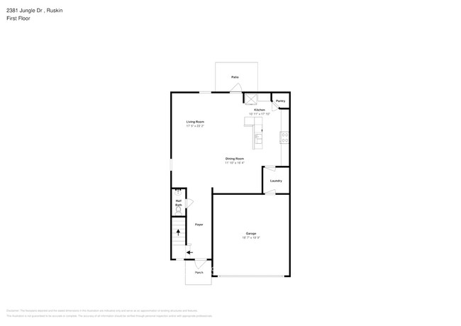 2381 Jungle Dr in Ruskin, FL - Foto de edificio - Building Photo