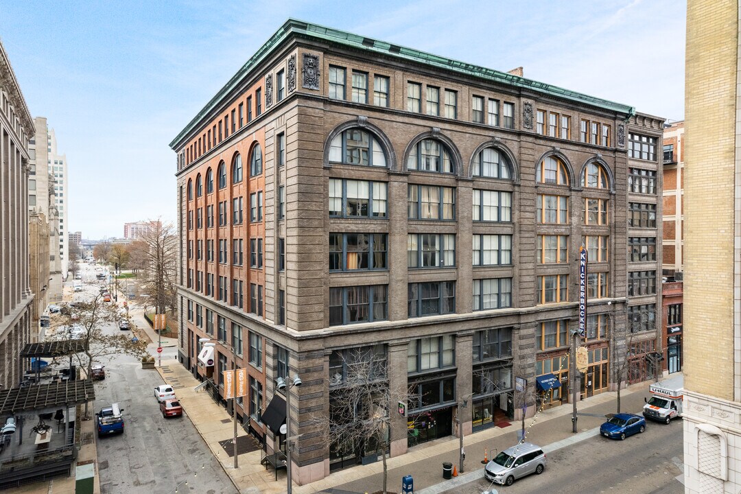 Knickerbocker Lofts in St. Louis, MO - Foto de edificio