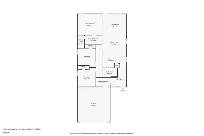 3036 Burmese St in Providence Village, TX - Foto de edificio - Building Photo