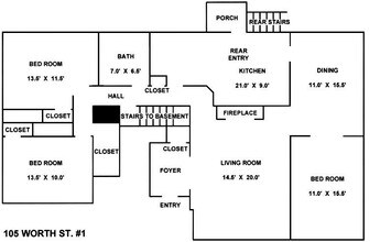 105 Worth St, Unit #1 in Ithaca, NY - Building Photo - Building Photo