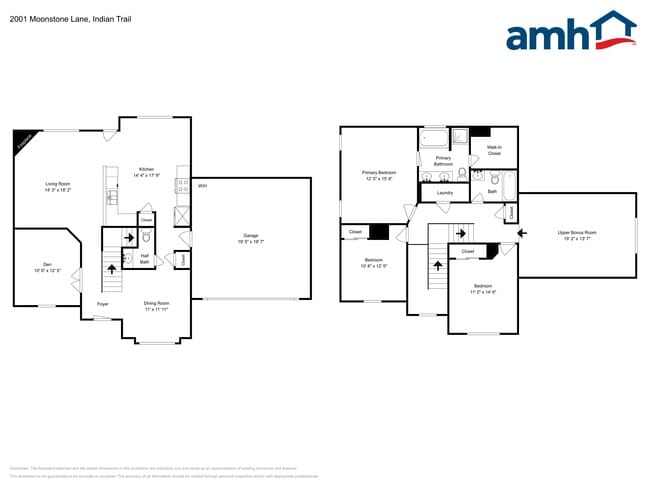2001 Moonstone Ln in Indian Trail, NC - Foto de edificio - Building Photo