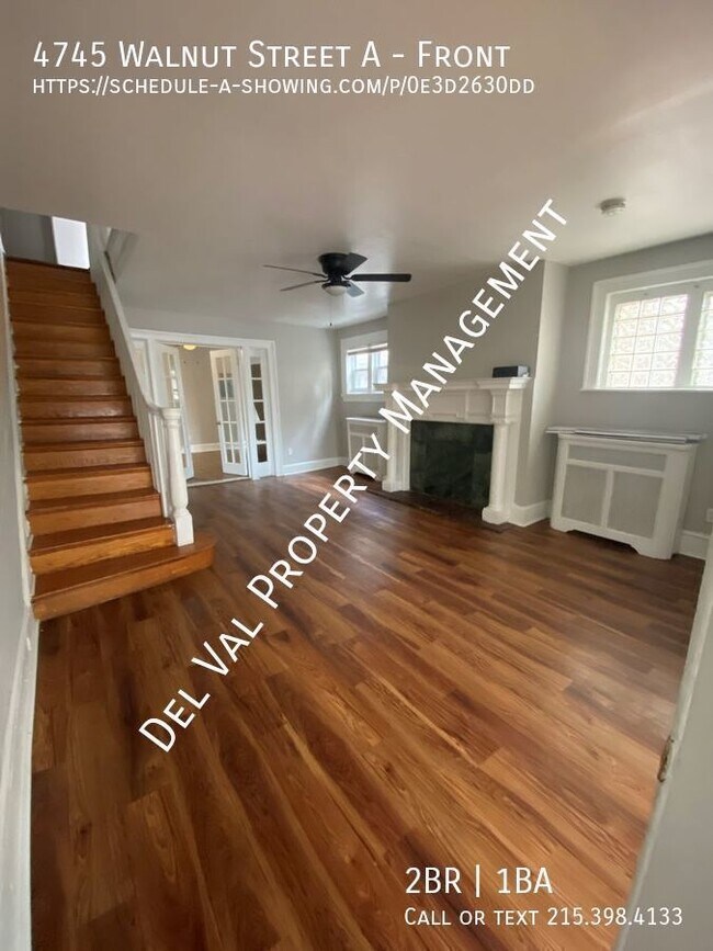 4745 Walnut St, Unit Front in Philadelphia, PA - Building Photo - Building Photo