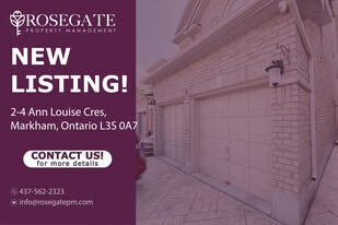 4 Ann Louise Crescent in Markham, ON - Building Photo