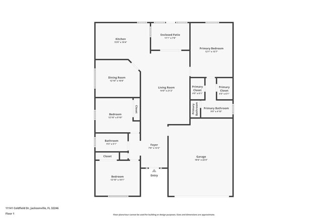 11141 Coldfield Dr in Jacksonville, FL - Building Photo - Building Photo