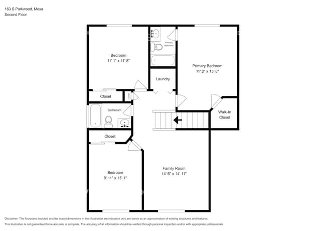 163 S Parkwood in Mesa, AZ - Foto de edificio - Building Photo