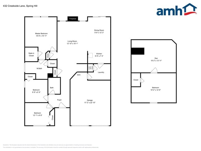 432 Creekside Ln in Spring Hill, TN - Foto de edificio - Building Photo