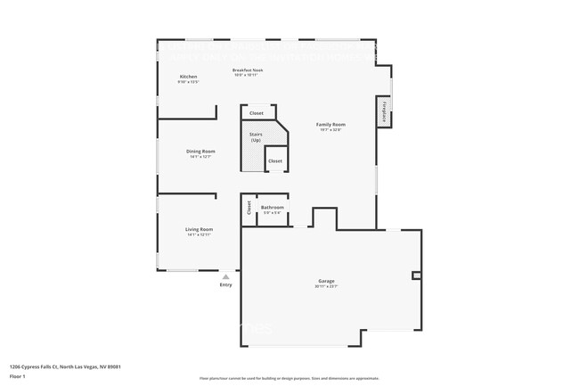 1206 Cypress Falls Ct in North Las Vegas, NV - Building Photo - Building Photo