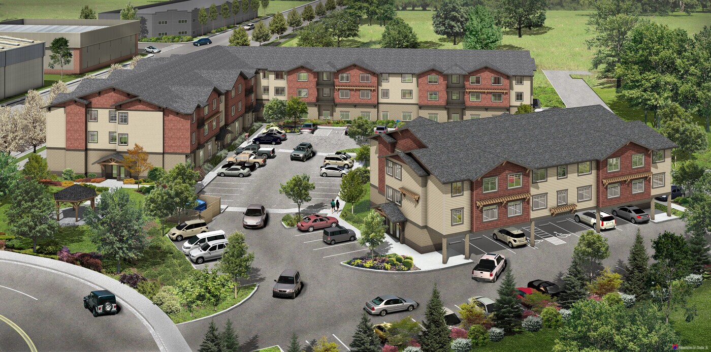 Ironwood Place in Arlington, WA - Foto de edificio