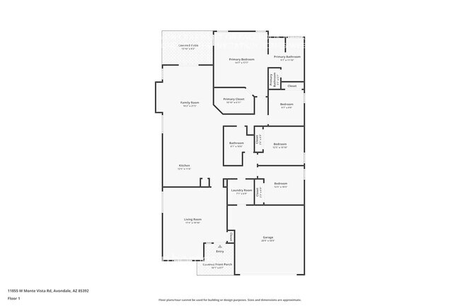 11855 W Monte Vista Rd in Avondale, AZ - Building Photo - Building Photo