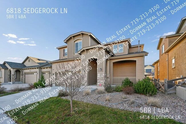 6818 Sedgerock Ln in Colorado Springs, CO - Building Photo - Building Photo