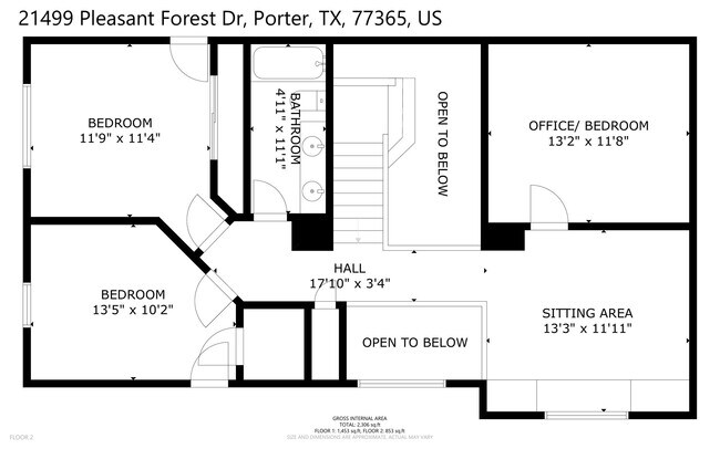 21499 Pleasant Forest Dr in Porter, TX - Building Photo - Building Photo