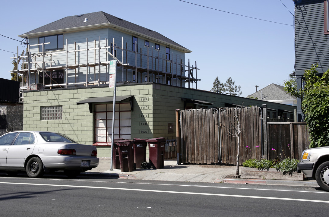 6615-6625 Shattuck Ave in Oakland, CA - Building Photo